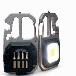 Multi-Herramienta LED Táctica 10-en-1: Iluminación Pro y Kit de Supervivencia de Bolsillo
