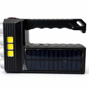 Linterna Táctica de 11 Núcleos LED y Carga Solar