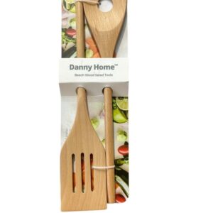 Set de Utensilios para Ensalada en Madera de Haya - Danny Home